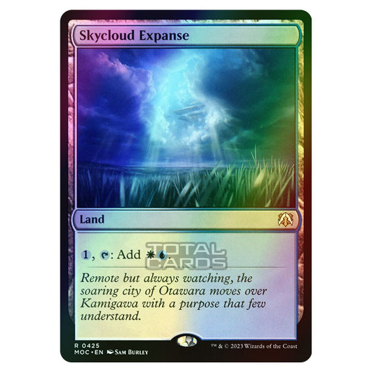 Magic The Gathering - March of the Machine - Commander - Skycloud Expanse - 0425 (Foil)