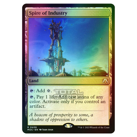 Magic The Gathering - March of the Machine - Commander - Spire of Industry - 0426 (Foil)