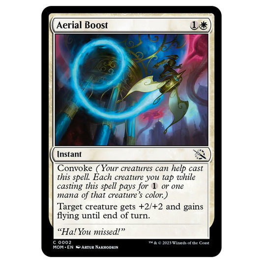 Magic The Gathering - March of the Machine - Aerial Boost - 0002