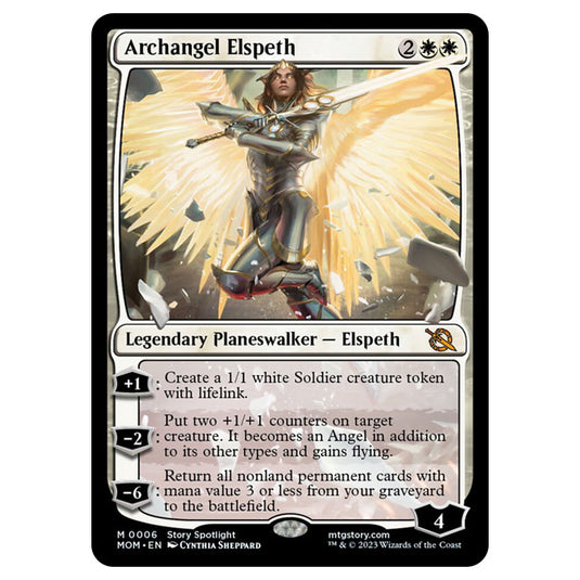 Magic The Gathering - March of the Machine - Archangel Elspeth - 0006