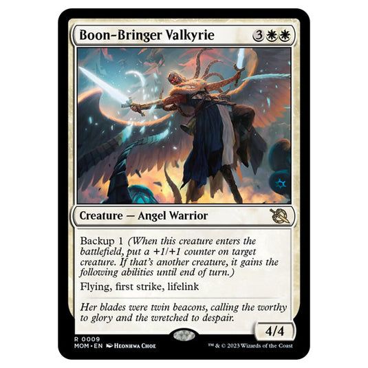 Magic The Gathering - March of the Machine - Boon-Bringer Valkyrie - 0009