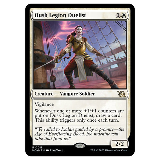 Magic The Gathering - March of the Machine - Dusk Legion Duelist - 0011