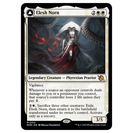 Magic The Gathering - March of the Machine - Elesh Norn / The Argent Etchings - 0012