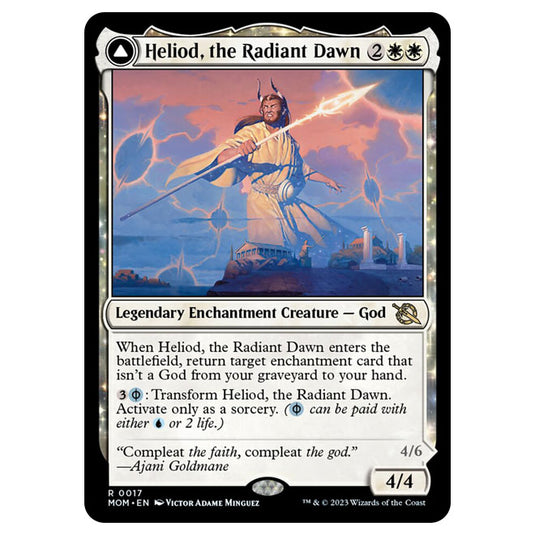 Magic The Gathering - March of the Machine - Heliod, the Radiant Dawn / Heliod, the Warped Eclipse - 0017