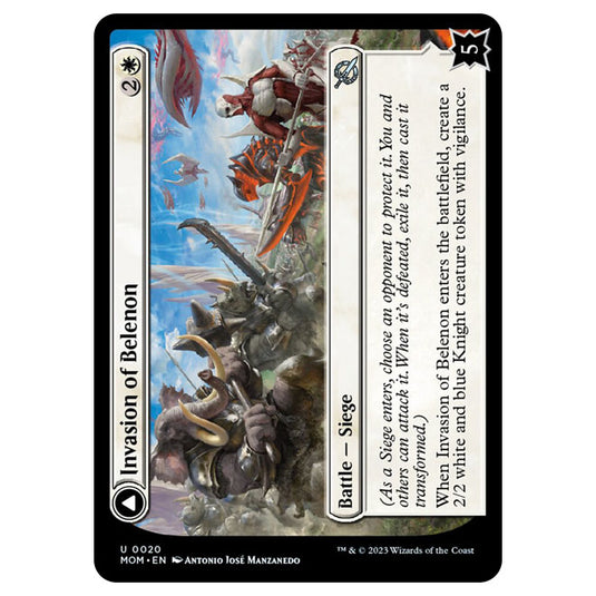 Magic The Gathering - March of the Machine - Invasion of Belenon / Belenon War Anthem - 0020