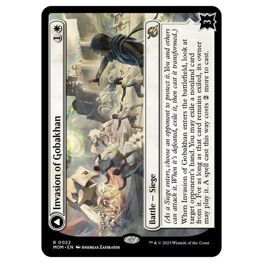 Magic The Gathering - March of the Machine - Invasion of Gobakhan / Lightshield Array - 0022