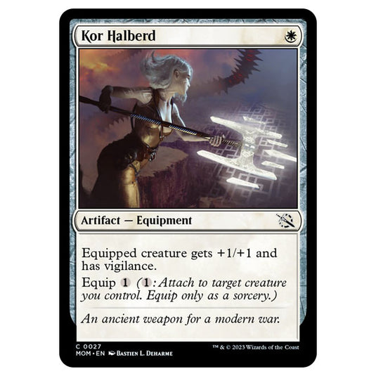 Magic The Gathering - March of the Machine - Kor Halberd - 0027