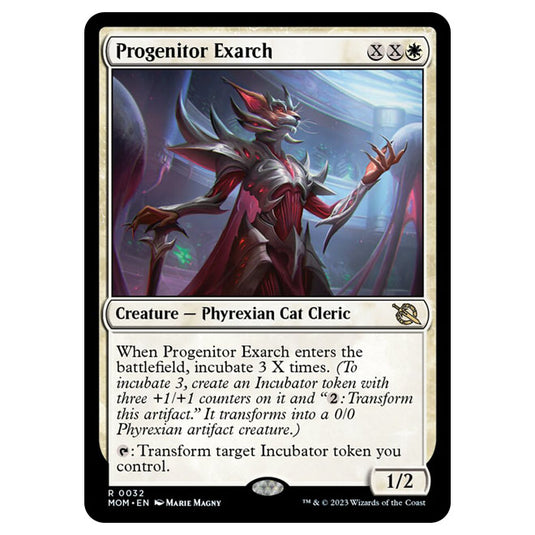 Magic The Gathering - March of the Machine - Progenitor Exarch - 0032