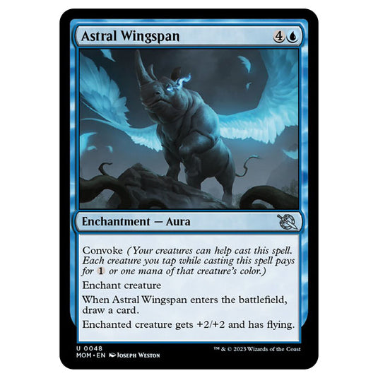 Magic The Gathering - March of the Machine - Astral Wingspan - 0048