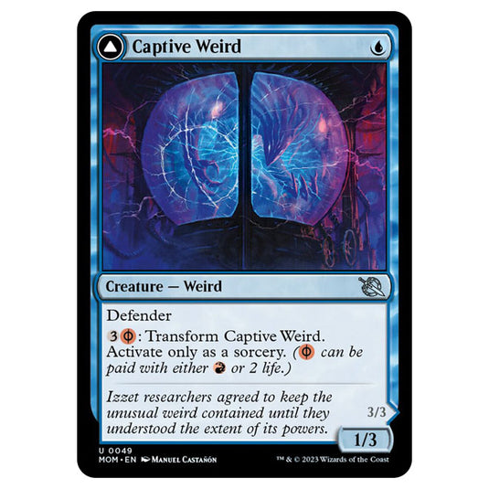 Magic The Gathering - March of the Machine - Captive Weird / Compleated Conjurer - 0049