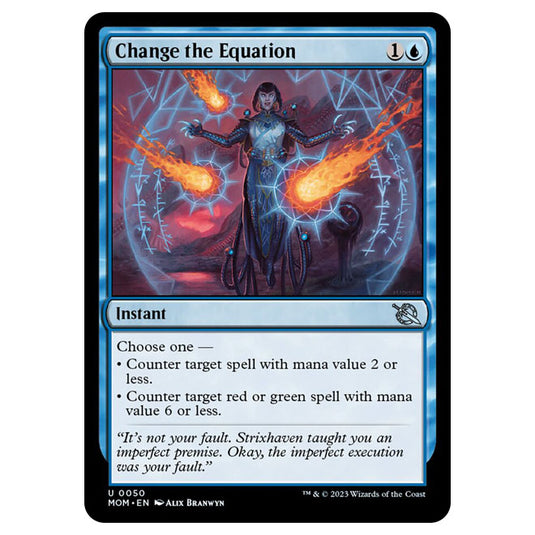 Magic The Gathering - March of the Machine - Change the Equation - 0050