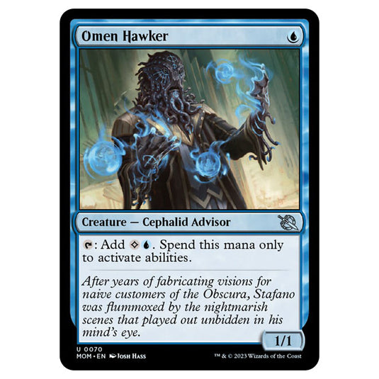 Magic The Gathering - March of the Machine - Omen Hawker - 0070