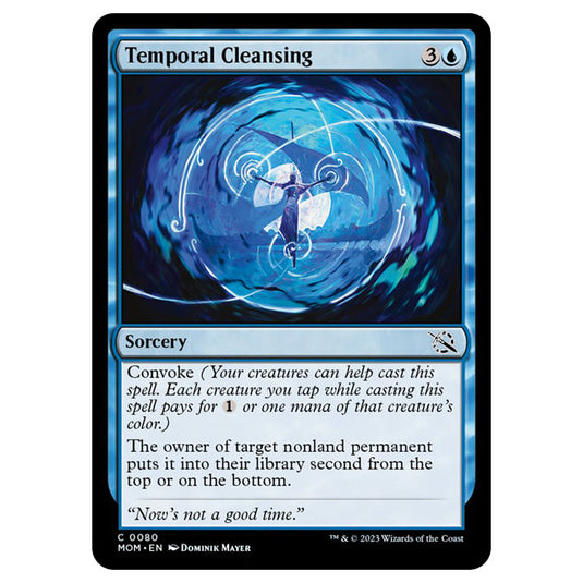 Magic The Gathering - March of the Machine - Temporal Cleansing - 0080