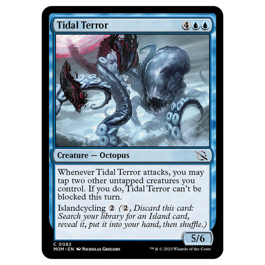 Magic The Gathering - March of the Machine - Tidal Terror - 0082