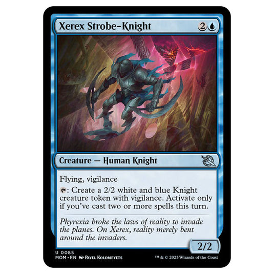 Magic The Gathering - March of the Machine - Xerex Strobe-Knight - 0085