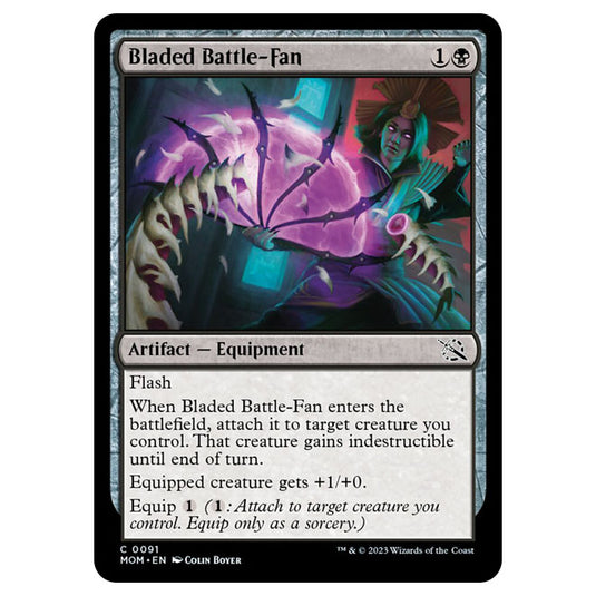 Magic The Gathering - March of the Machine - Bladed Battle-Fan - 0091