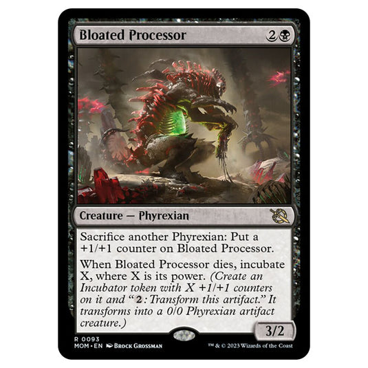 Magic The Gathering - March of the Machine - Bloated Processor - 0093