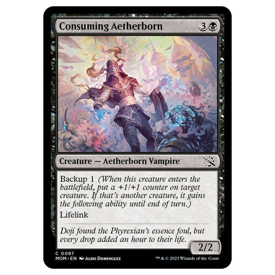 Magic The Gathering - March of the Machine - Consuming Aetherborn - 0097