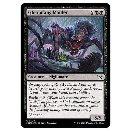 Magic The Gathering - March of the Machine - Gloomfang Mauler - 0108