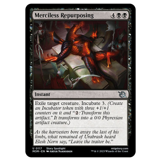 Magic The Gathering - March of the Machine - Merciless Repurposing - 0117