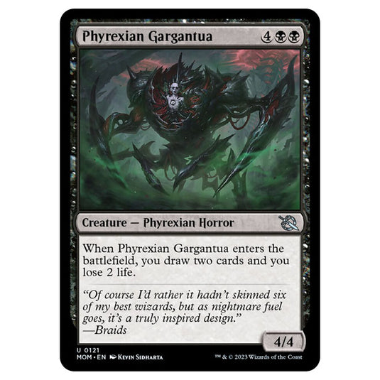 Magic The Gathering - March of the Machine - Phyrexian Gargantua - 0121