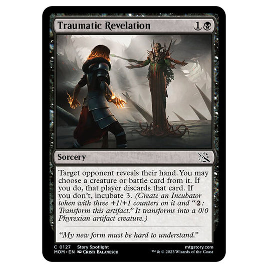 Magic The Gathering - March of the Machine - Traumatic Revelation - 0127