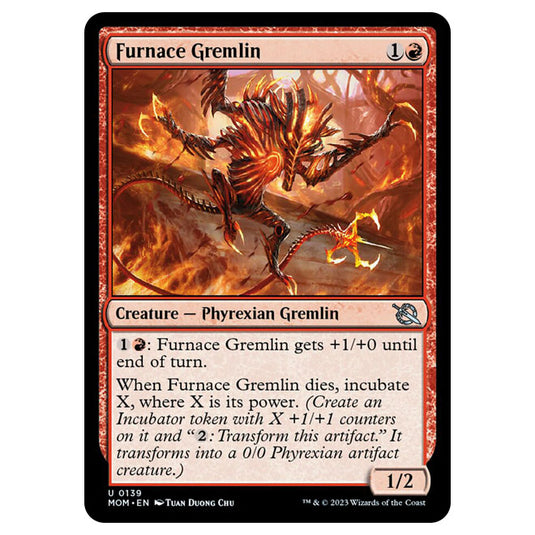 Magic The Gathering - March of the Machine - Furnace Gremlin - 0139