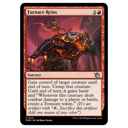 Magic The Gathering - March of the Machine - Furnace Reins - 0141