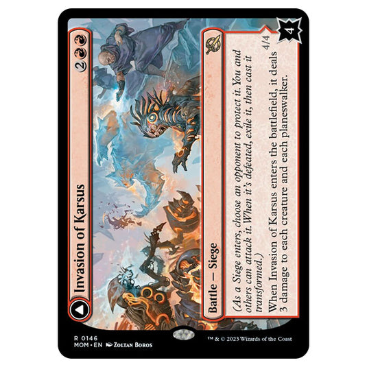 Magic The Gathering - March of the Machine - Invasion of Karsus / Refraction Elemental - 0146