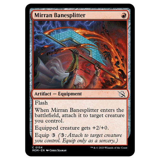 Magic The Gathering - March of the Machine - Mirran Banesplitter - 0154