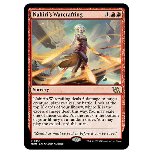 Magic The Gathering - March of the Machine - Nahiri's Warcrafting - 0155