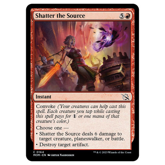 Magic The Gathering - March of the Machine - Shatter the Source - 0164