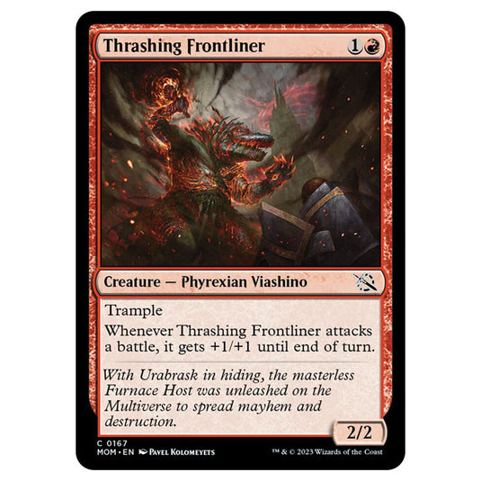 Magic The Gathering - March of the Machine - Thrashing Frontliner - 0167