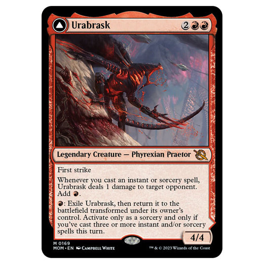 Magic The Gathering - March of the Machine - Urabrask / The Great Work - 0169