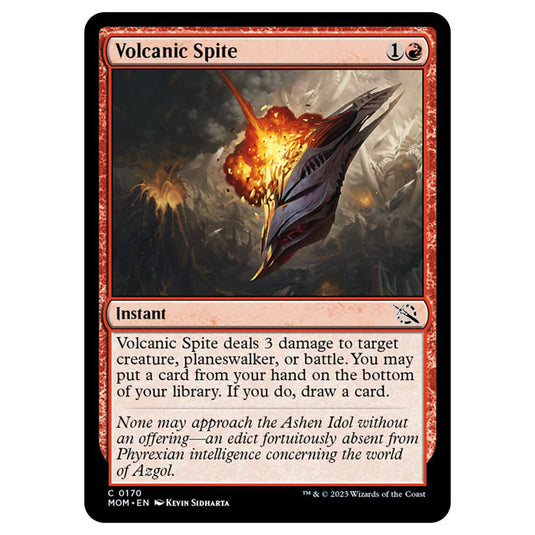 Magic The Gathering - March of the Machine - Volcanic Spite - 0170