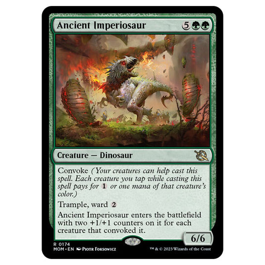 Magic The Gathering - March of the Machine - Ancient Imperiosaur - 0174