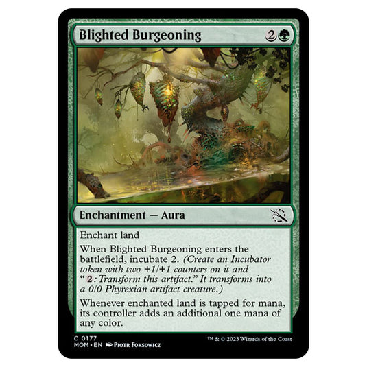 Magic The Gathering - March of the Machine - Blighted Burgeoning - 0177