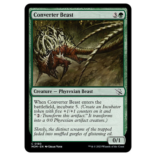 Magic The Gathering - March of the Machine - Converter Beast - 0180