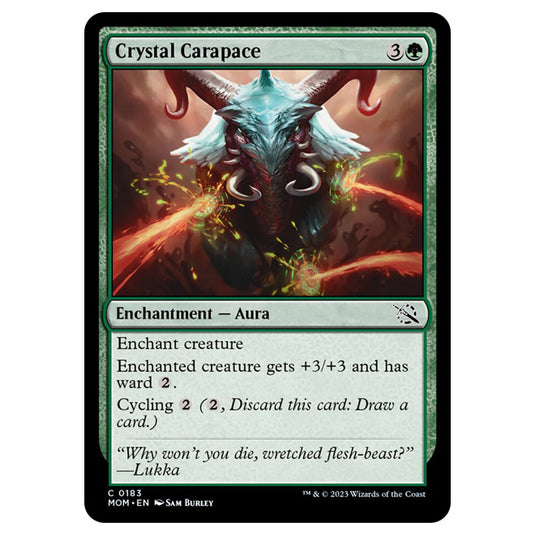 Magic The Gathering - March of the Machine - Crystal Carapace - 0183