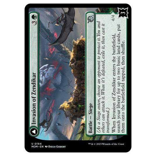 Magic The Gathering - March of the Machine - Invasion of Zendikar / Awakened Skyclave - 0194