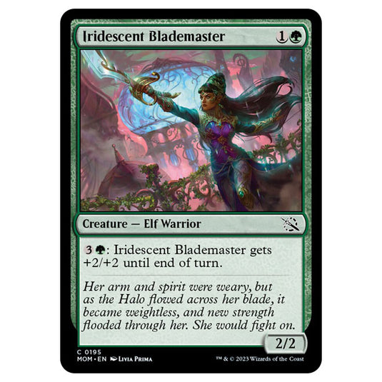 Magic The Gathering - March of the Machine - Iridescent Blademaster - 0195