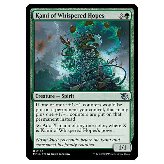 Magic The Gathering - March of the Machine - Kami of Whispered Hopes - 0196