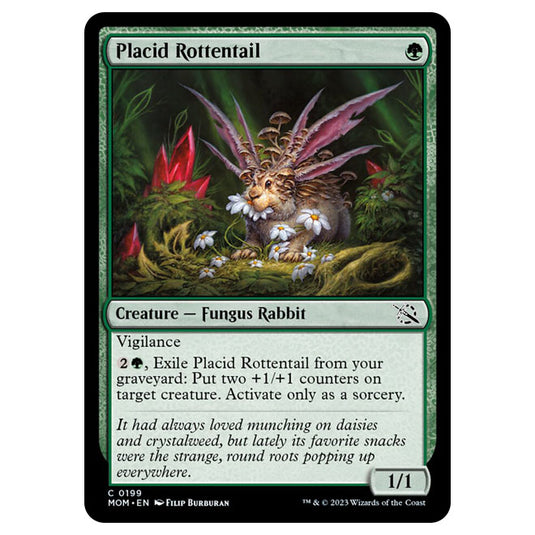 Magic The Gathering - March of the Machine - Placid Rottentail - 0199