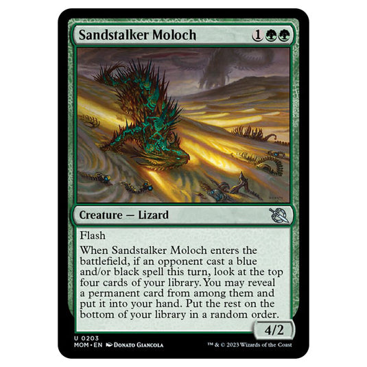 Magic The Gathering - March of the Machine - Sandstalker Moloch - 0203