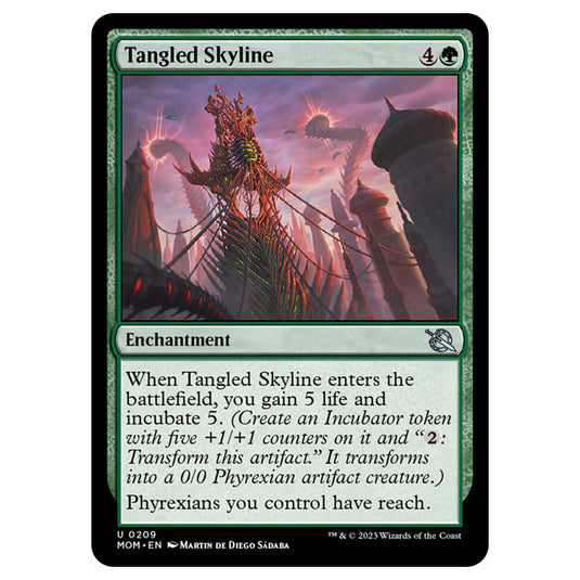 Magic The Gathering - March of the Machine - Tangled Skyline - 0209