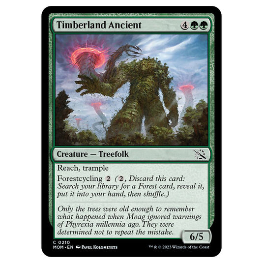 Magic The Gathering - March of the Machine - Timberland Ancient - 0210