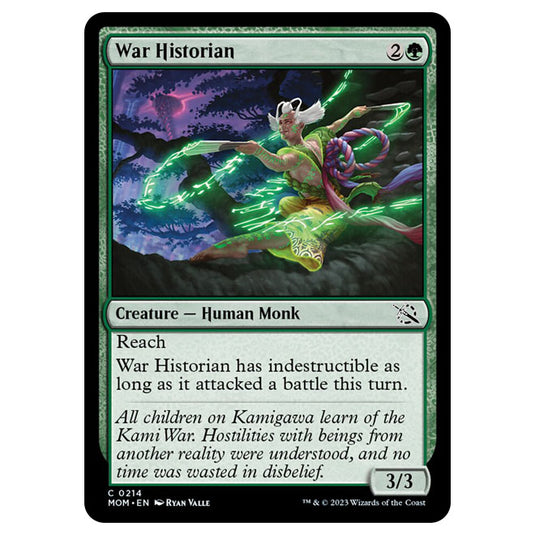 Magic The Gathering - March of the Machine - War Historian - 0214