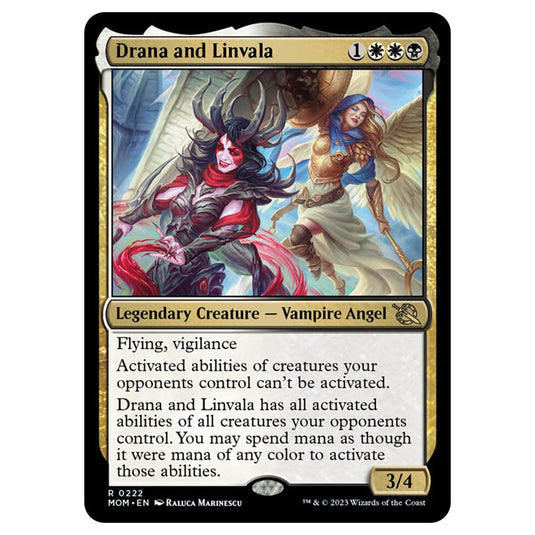 Magic The Gathering - March of the Machine - Drana and Linvala - 0222