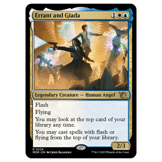 Magic The Gathering - March of the Machine - Errant and Giada - 0224