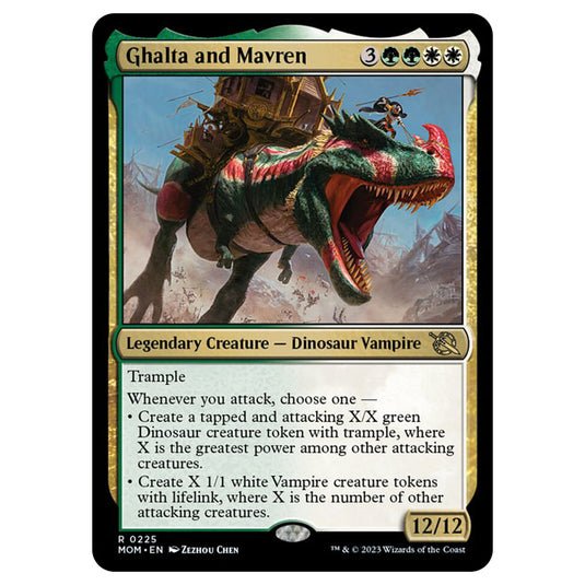 Magic The Gathering - March of the Machine - Ghalta and Mavren - 0225